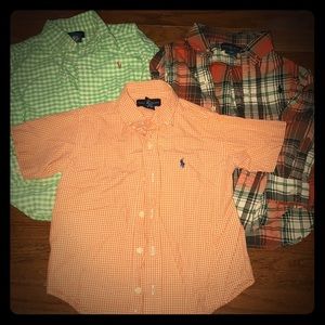 3 Ralph Lauren button up lot